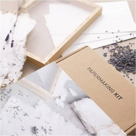 Zestaw do zrobienia papieru Papier czerpany DIY