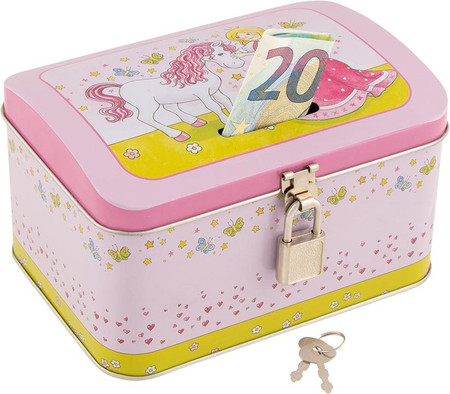 Skarbonka z kluczykiem księżniczka