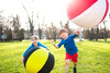 Magiczna Piłka balonowa XXL Kolorowa