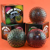 Sensoryczny gniotek z kulkami/fasolkami Neon 7 cm ( MIX 4 kolorów)