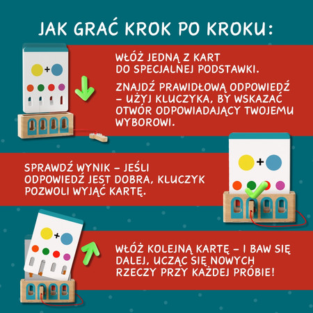 Logiczne łamigłówki, gra edukacyjna, poziom ekspert, Topbright