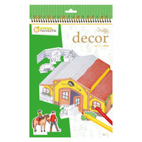 Kolorowanki Dekoracja 3D Stadnina