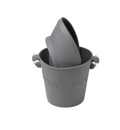 Silikonowe Sitko do piasku Scrunch - Ciemny Szary