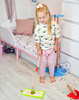 TOOKY TOY Drewniany Zestaw do Sprzątania dla Dzieci 6 el.