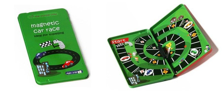 Gra magnetyczna The Purple Cow - Wyścigi samochodowe