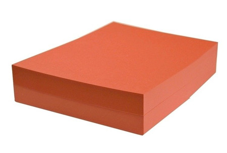 Papier kolorowy czerwony jasny A4 120g ryza 100 arkuszy