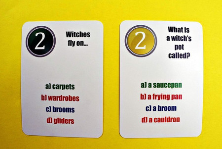 Fun Card English Halloween