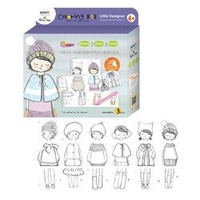 Zestaw Kolorowanek w Rolce Mała Projektantka Zima 3 Rolki