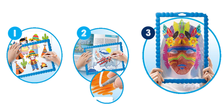 Maped Creativ Tablica Zmywalna Z Szablonami I Markerami