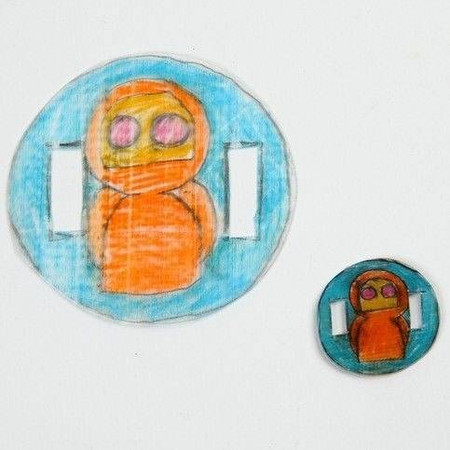 Folia termokurczliwa przezroczysta mat 5 ark. A4