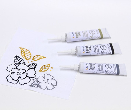 Konturówka do Tkanin 20 ml Czarna