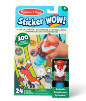 Sticker WOW! Stempelek z naklejkami Lisek