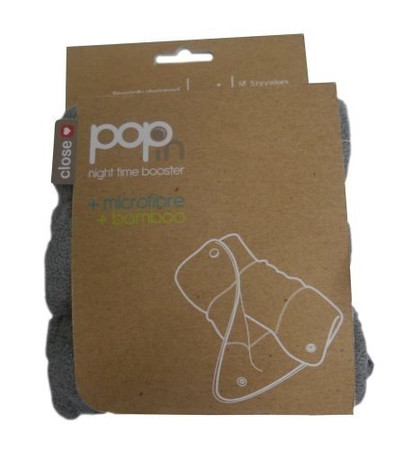 Close, Wielorazowe wkładki bambusowe na noc - Zestaw 3 sztuk