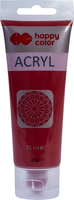 Farba akrylowa 75ml karminowy Happy Color
