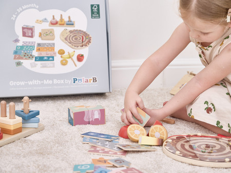 VIGA Zestaw Zabawek Edukacyjnych "Little Thinkers" Pudełko Box od 24 miesiąca do 36 miesiąca