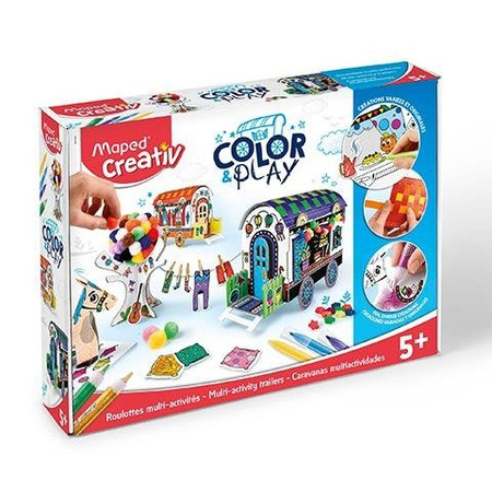 Maped Creativ Zestaw Z 2 Przyczepami Podróżnymi