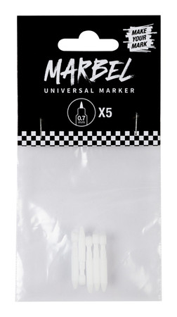 Końcówki do markerów MARBEL 0,7 mm 5szt.