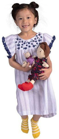 Lalka Freddie i jej mały kotek Playdate Friends 158670-Manhattan Toy, pluszaki dla dzieci