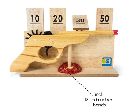 Drewniana strzelnica dla dzieci Buiten Speel