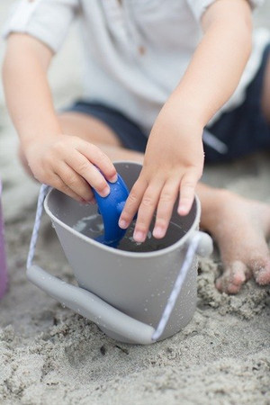 Silikonowe Foremki do piasku 4 szt. Scrunch - Fioletowy