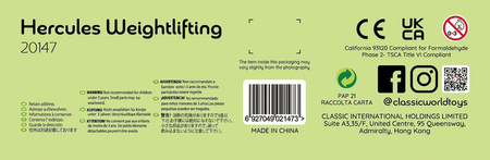 CLASSIC WORLD Waga Równoważnia Hercules dla Dzieci 7 el.