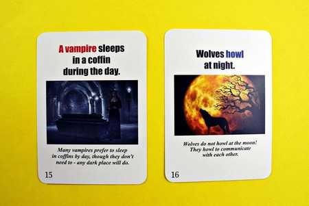 Fun Card English Halloween
