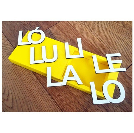 Sylaby Prymarne 3D (La, Le, Li, Lo, Lu, Ló)