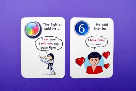 Fun Card English REPORTED SPEECH