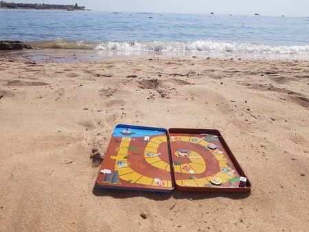 Gra magnetyczna The Purple Cow - Wyspa Skarbów