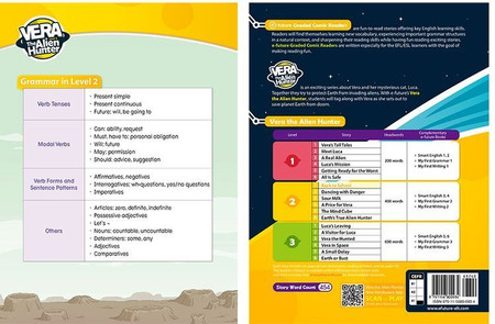 Komiks dla dzieci po angielsku Vera The Alien Hunter Level 2 Część 6