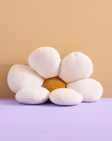 Kid's Concept - Poduszka na podłogę kwiatek, biały