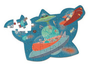 Scratch, Puzzle konturowe Kosmos 31 elem.