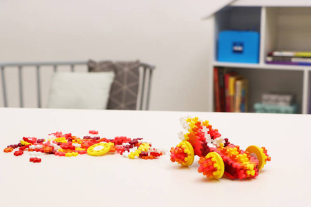 Plus-Plus GO!, Mini Tuba - 200 szt Fire car