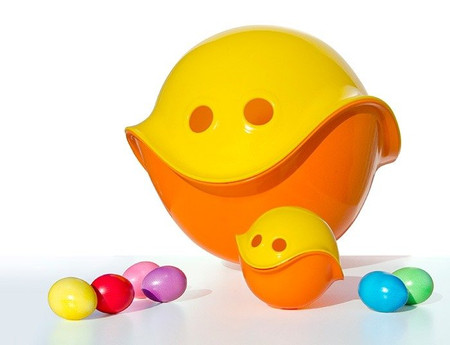 Zabawka kreatywna muszelka Bilibo fioletowe