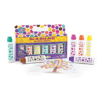 107 Duże Flamastry Kropkowe Mini. Słoneczna Wyspa