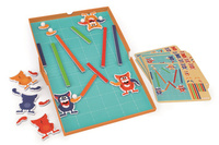 Scratch, magnetyczna układanka - 20 kart zadań Stworki