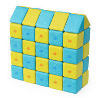 Materiałowe klocki magnetyczne XXL JollyHeap 50 szt. MEDIUM