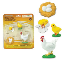 S662816 Cykl życia Kury. Zestaw Figurek Safari Ltd.