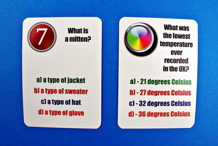 Fun Card English Christmas and Winter