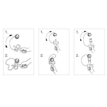 Kendama - japońska gra zręcznościowa - czerwona