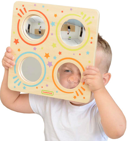 Sensoryczna Tablica Lustra I Soczewki Zakrzywienia Obrazu Masterkidz