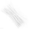 Druciki kreatywne 0,4x30cm białe 25 sztuk