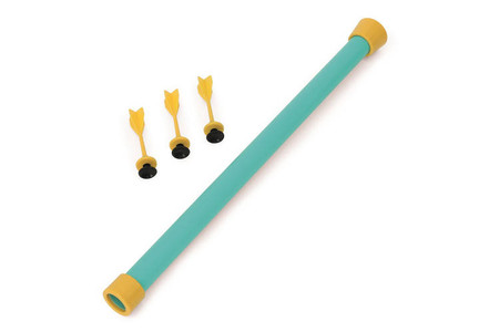 Scratch, Dmuchawka XL / 3 lotki przyssawki /  5 celów DINO