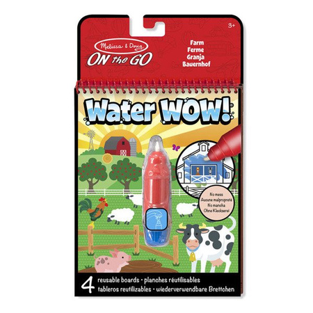Malowanka wodna Kolorowanka Farma WaterWow