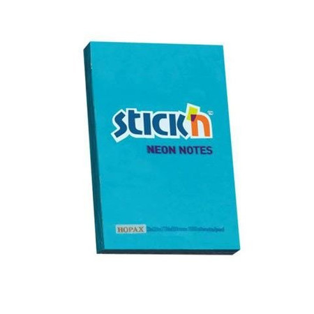 Notes Samoprz.76x51mm Niebieski Neon