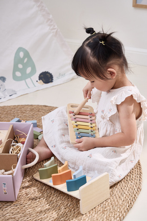 VIGA Zestaw Zabawek Edukacyjnych "Colour Crafters" Pudełko Box od 18 miesiąca do 24 miesiąca
