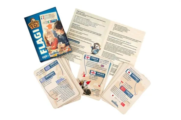 Karty edukacyjne Skojarz to! Flagi Karty edukacyjne Skojarz to! Flagi