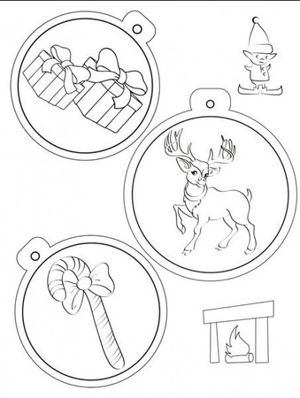 Folia termokurczliwa Świąteczne Bombki