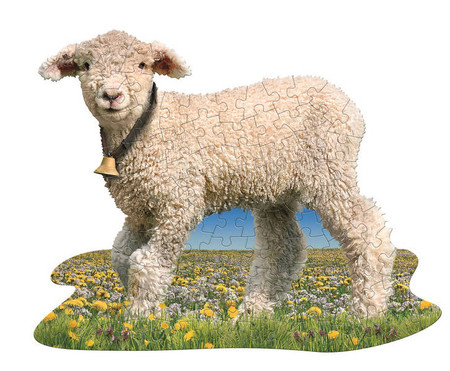 MADD CAPP,  Puzzle konturowe I AM LIL' - Jagnię 100 elem.