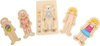 Układanka dla dzieci, Lekcja anatomii z Katarzynką, 5814-small foot, puzzle drewniane